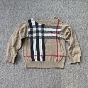 Burberry Beige Knit Sweater
